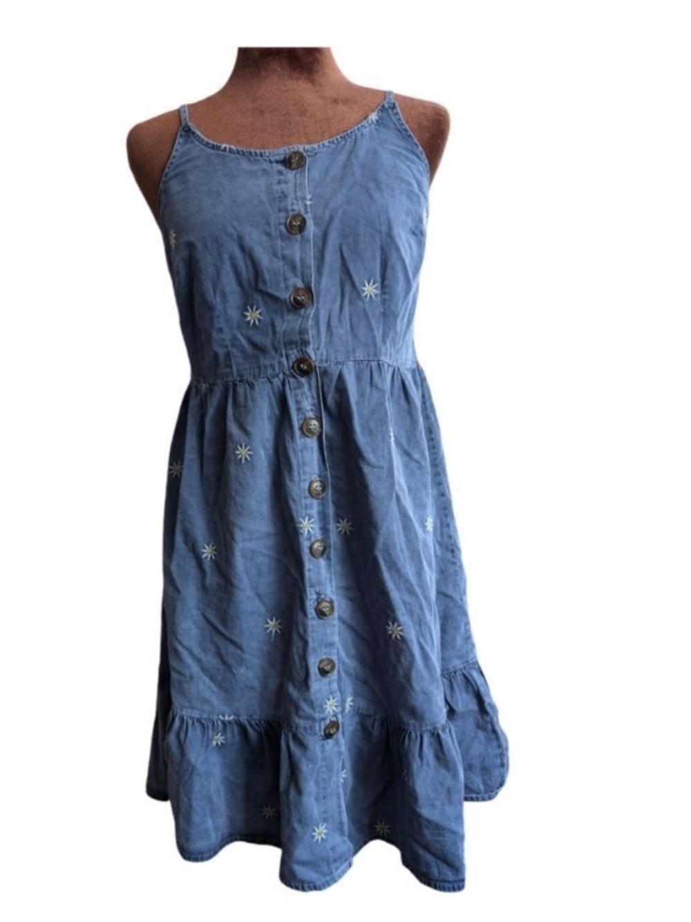 Cute Denim Summer Dress SZ Medium
